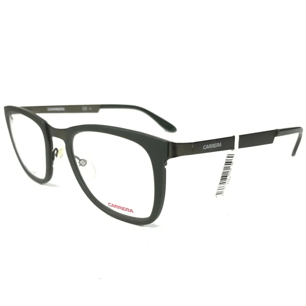 Carrera Eyeglasses Frames CA5527 99P Matte Olive Gray Square Full Rim 51-21-145
